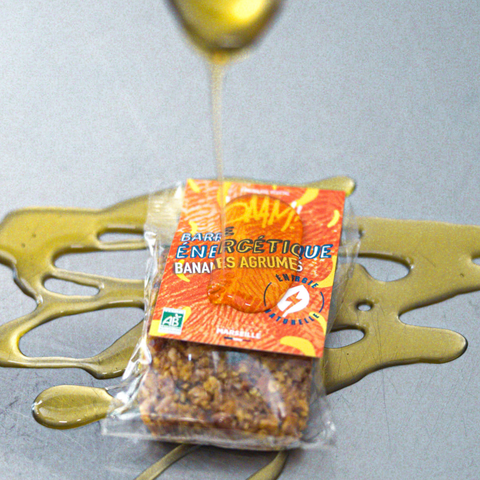 barre bio banane agrumes miel