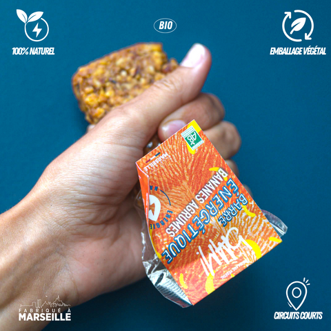 barre energetique bio bAAM! agrumes