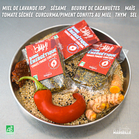 barre energetique bio bAAM! salee ingredients