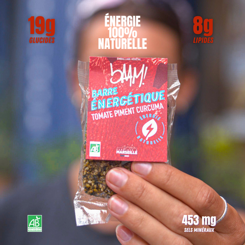 barre energetique bio bAAM! salee apports